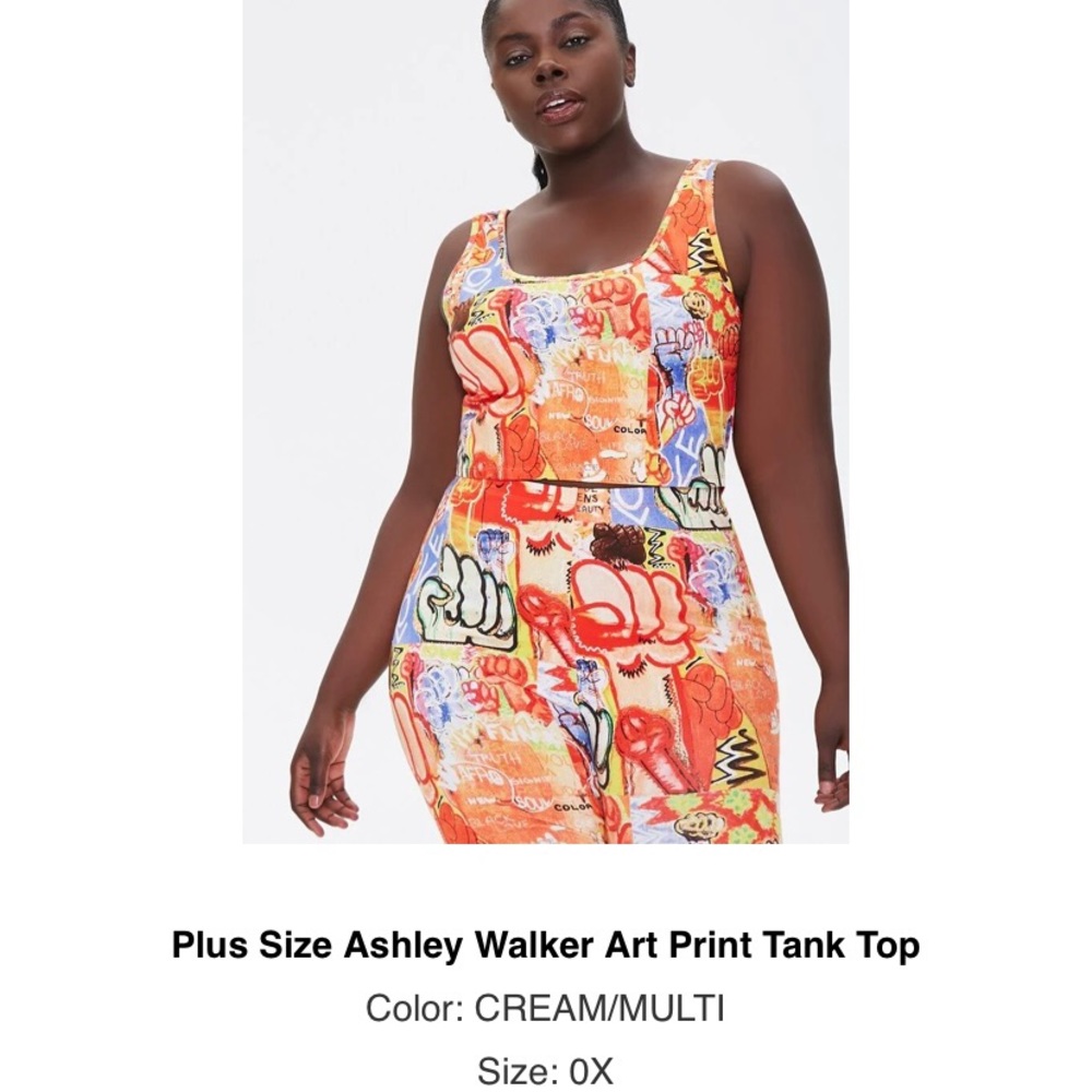 0X Ashley Walker Art Print Tank